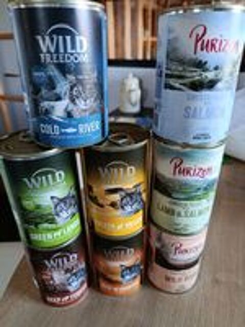   Boîtes de conserve pâtée pour chat adulte excellente qualité 