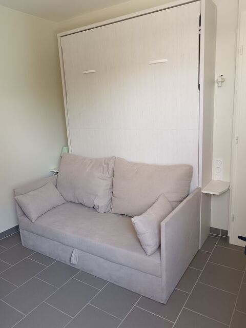 lit armoire escamotable avec banquette deux couchage , 900 Champhol (28)