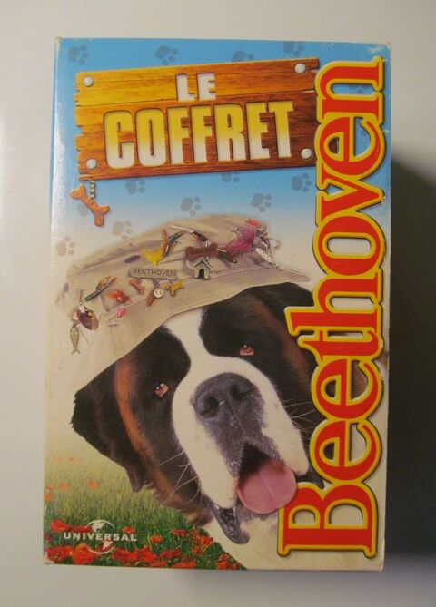 Coffret Beethoven VHS (chien) films 1-2-3 3 Amiens (80)