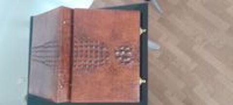   Mallette croco scuris pour les documents  