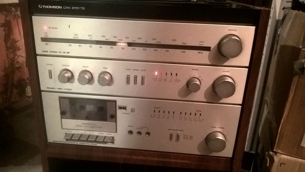 Chaine hifi vintage THOMSON CRK-8151 TB. Audio et hifi