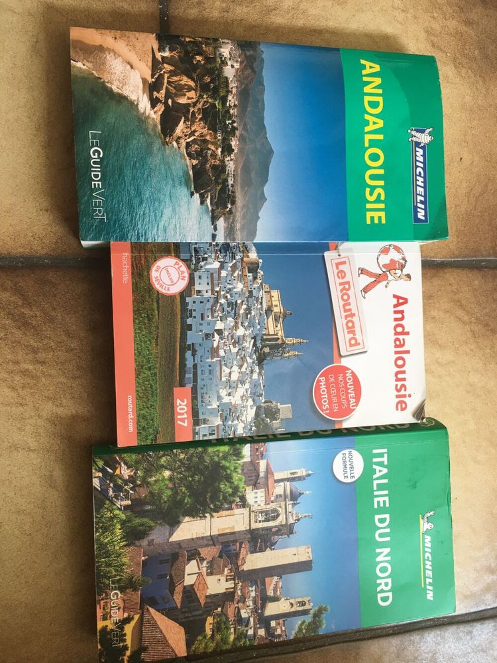 guides verts Andalousie et Italie du Nord Livres et BD