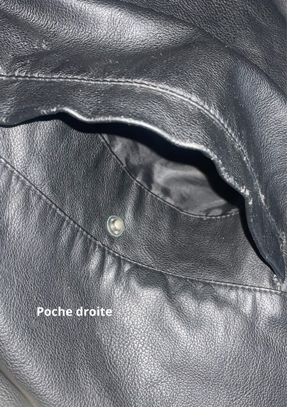 Veste similicuir homme Vêtements