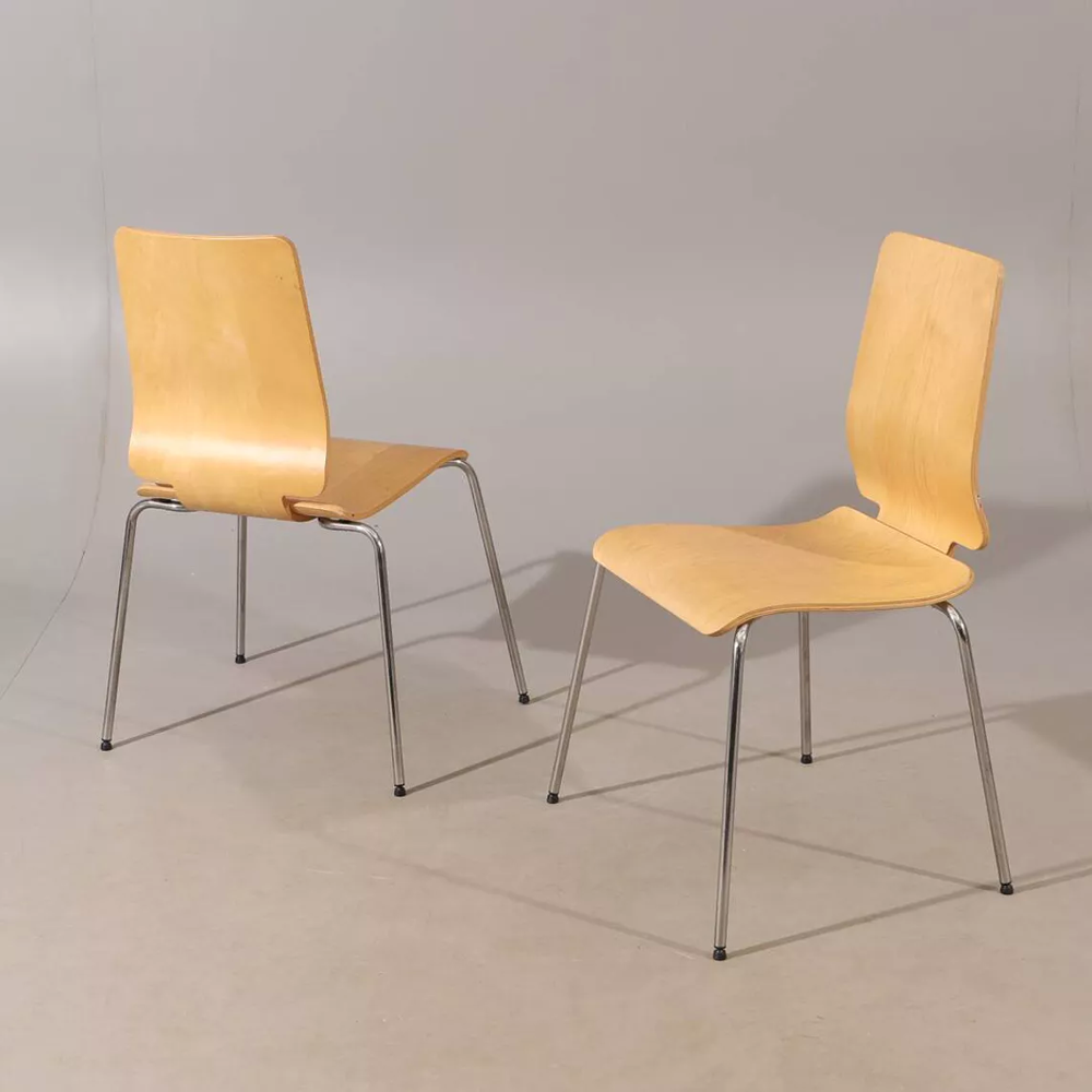 Chaise gilbert stoel pour ikea 2010 suede Meubles