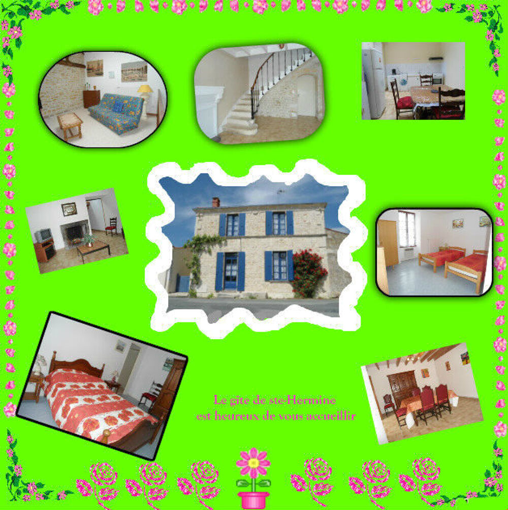   gîte  Pays de la Loire, Sainte-Hermine (85210)