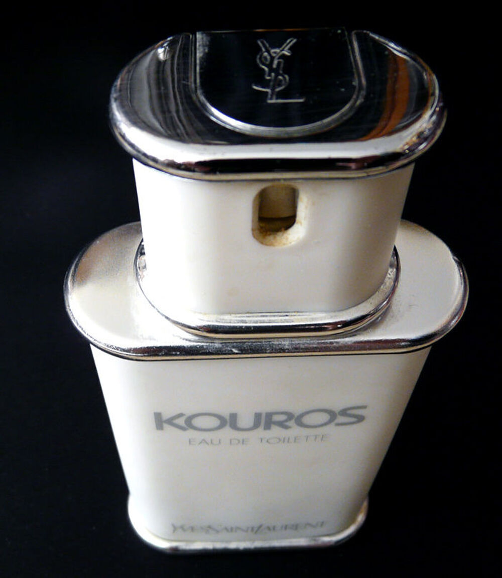 Flacon de l'Eau de Toilette KOUROS (vide) Yves Saint Laurent 