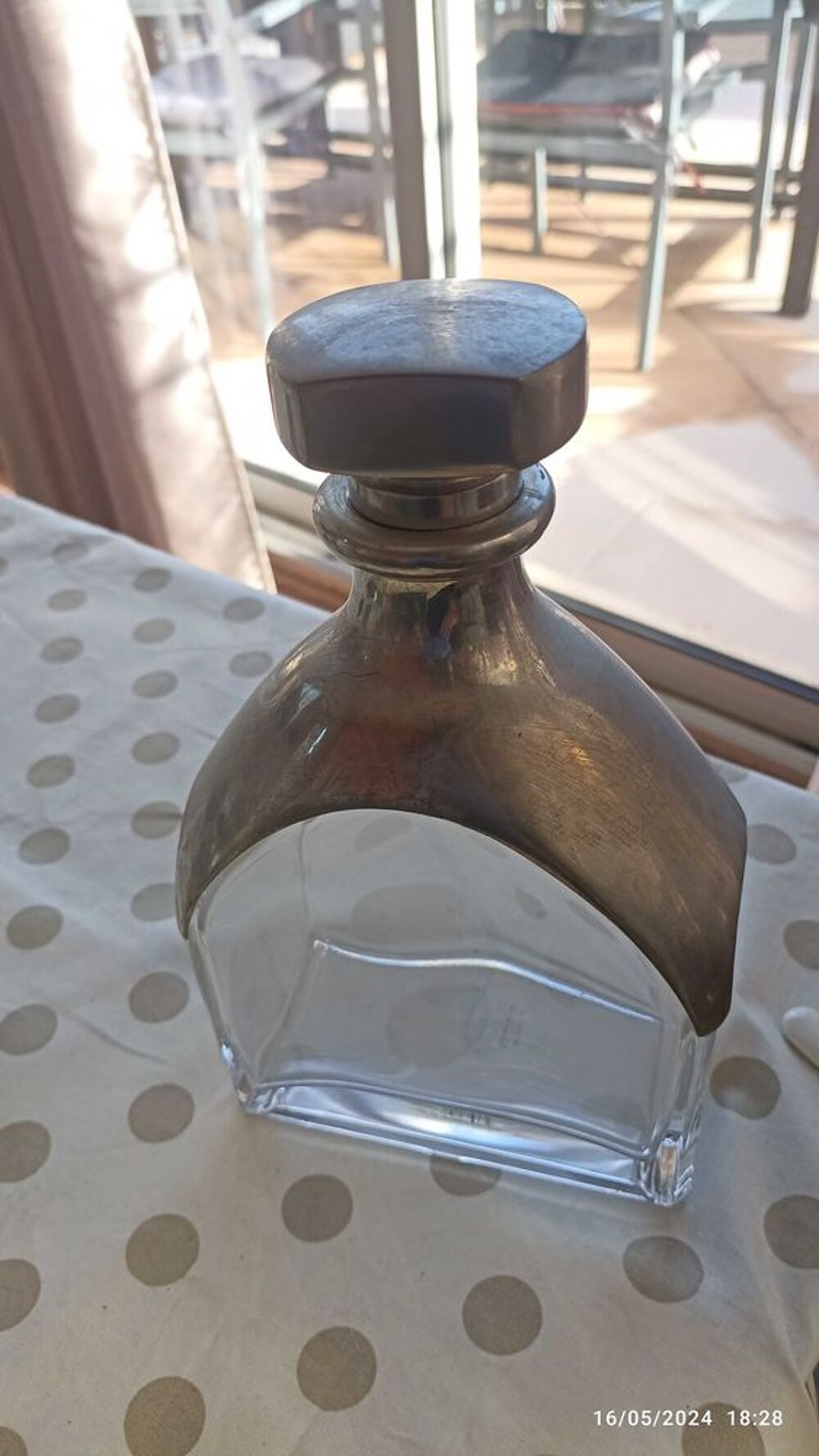 carafe en &eacute;tain Dumanoir 