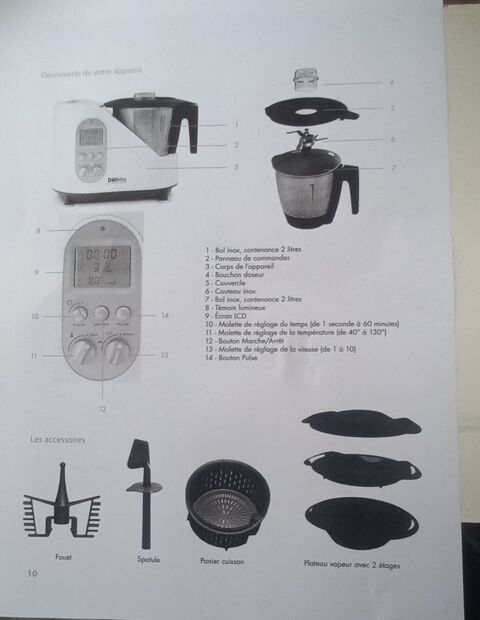 DELIMIX avec ses accessoires et sa notice Les Sables-d'Olonne (85)