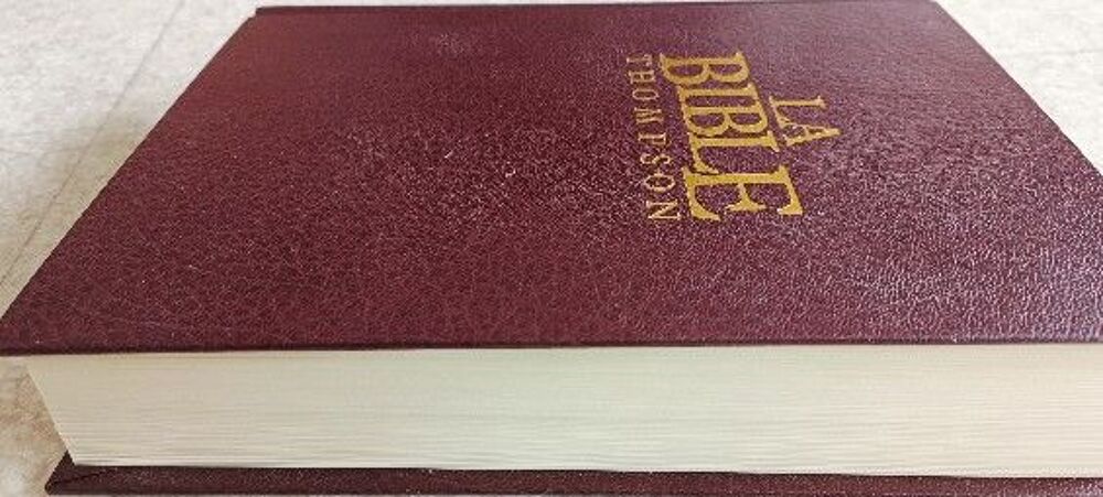 BIBLE THOMPSON Livres et BD