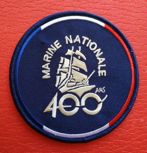 Patch 400 ans de la marine nationale Metz (57)