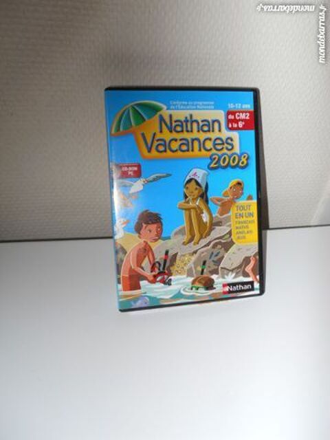 CD-ROM PC NATHAN VACANCES 2008 8 Rennes (35)