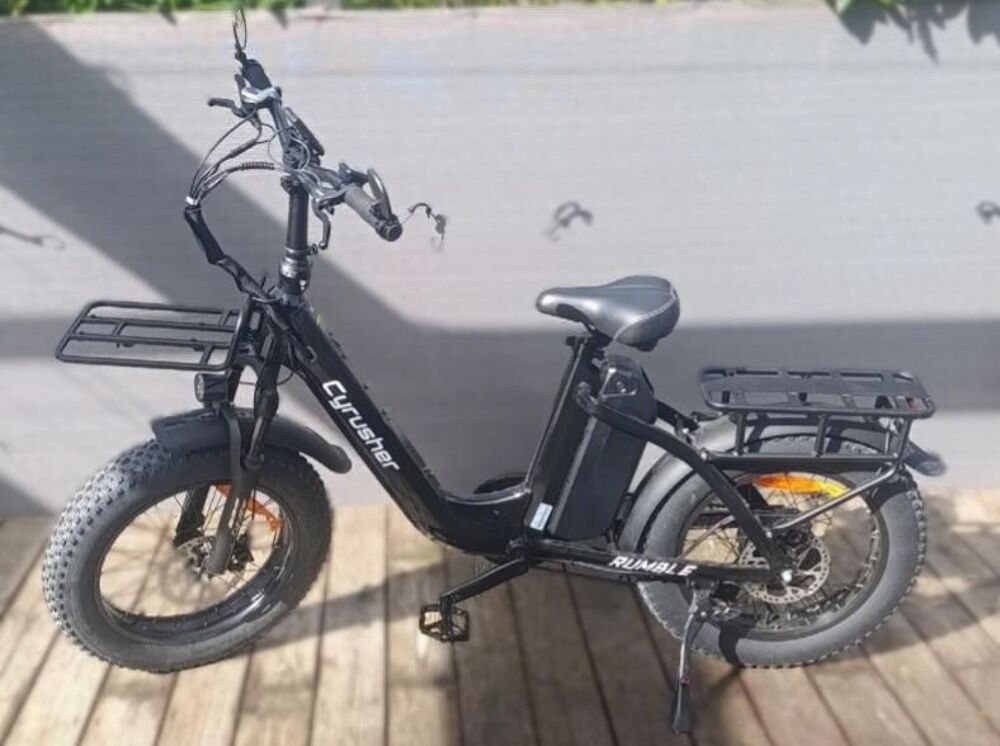 VELO ELECTRIQUE FAT BIKE CYRUSHER Vélos