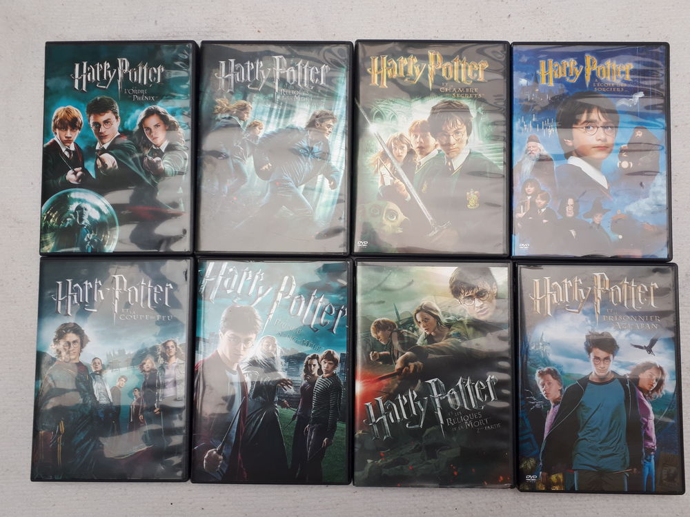 Coffret DVD L'int&eacute;grale Harry Potter DVD et blu-ray