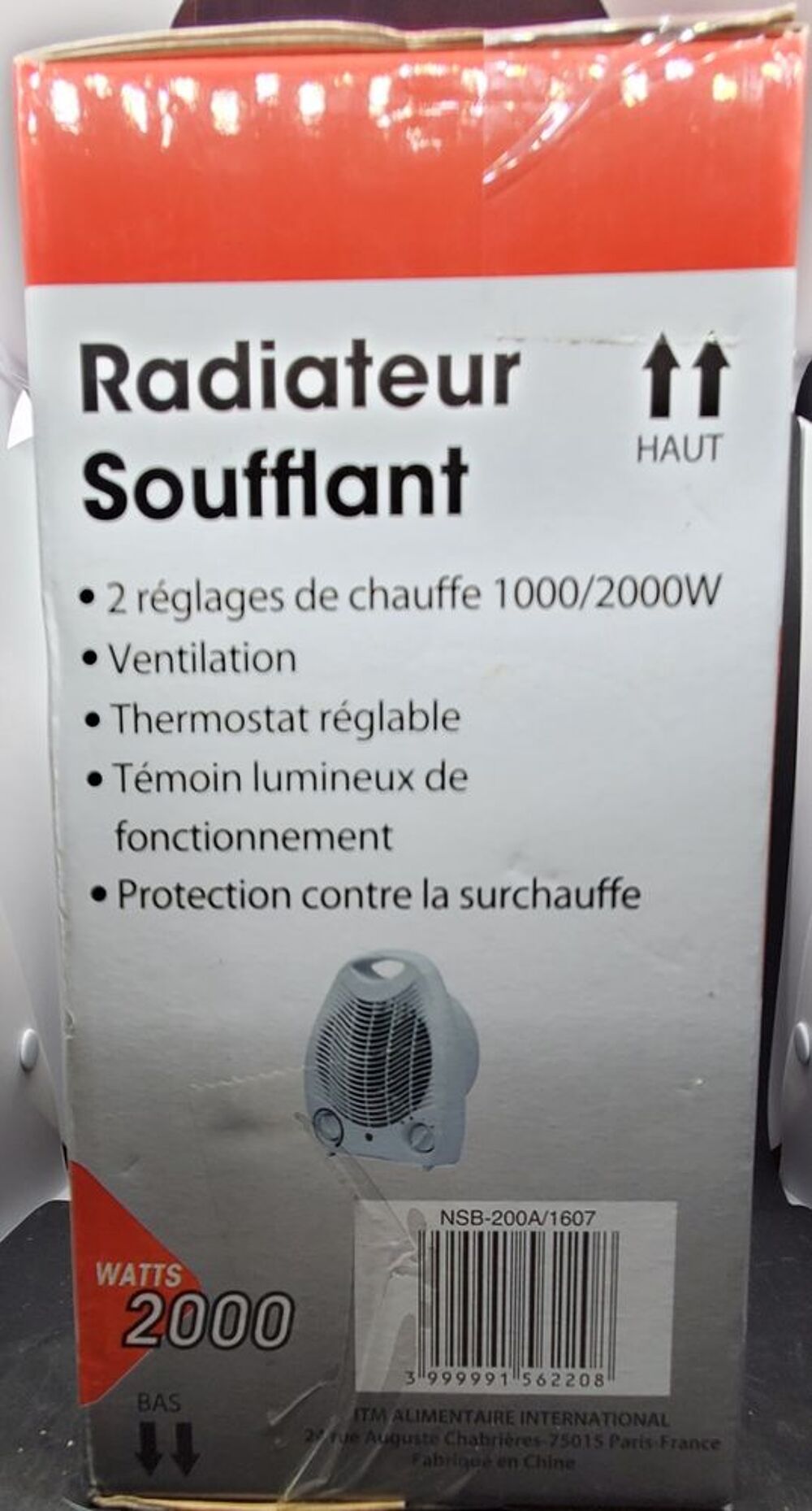 chauffage d'appoint - radiateur soufflant Electromnager