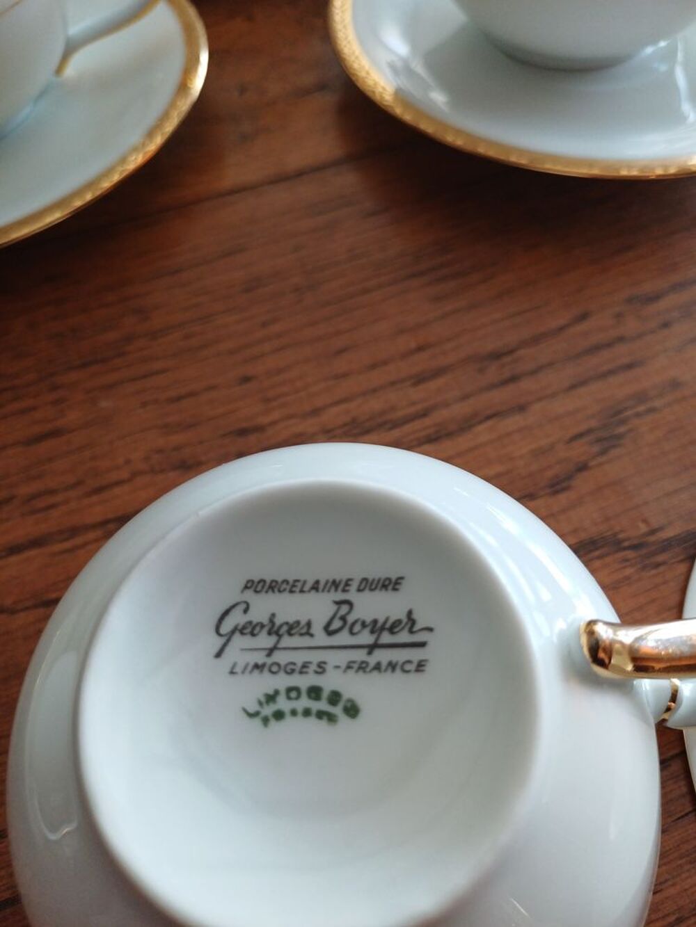 Service &agrave; caf&eacute; ?? porcelaine de limoges Cuisine