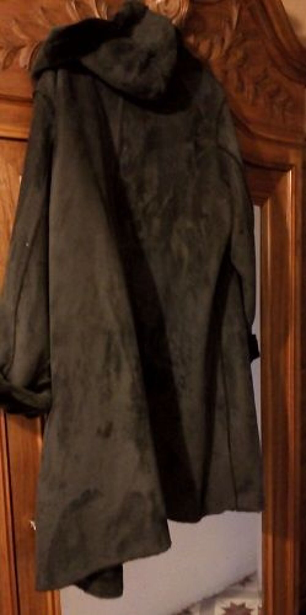 Long manteau (grande taille) pour femme Vêtements