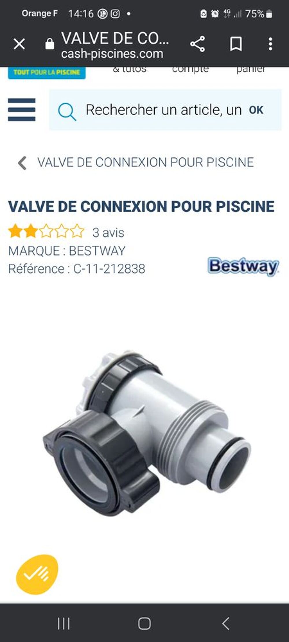 Piscine Tubulaire Hors sol Bestway Jardin