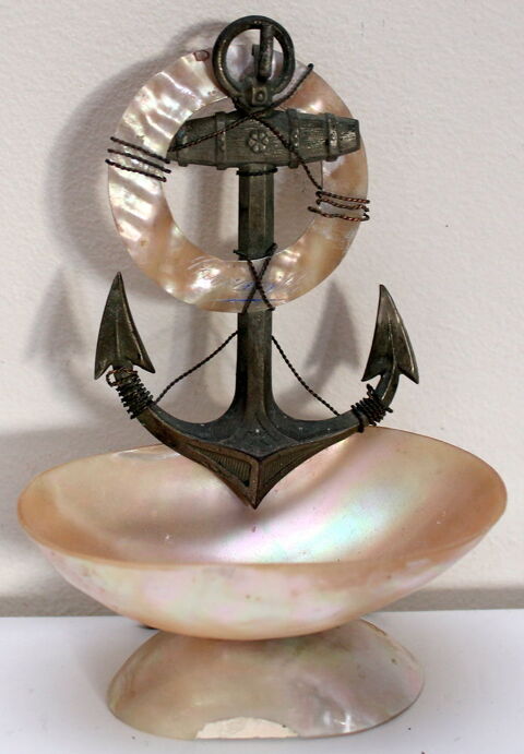 Souvenir du bord de mer porte montre nacre 35 Issy-les-Moulineaux (92)