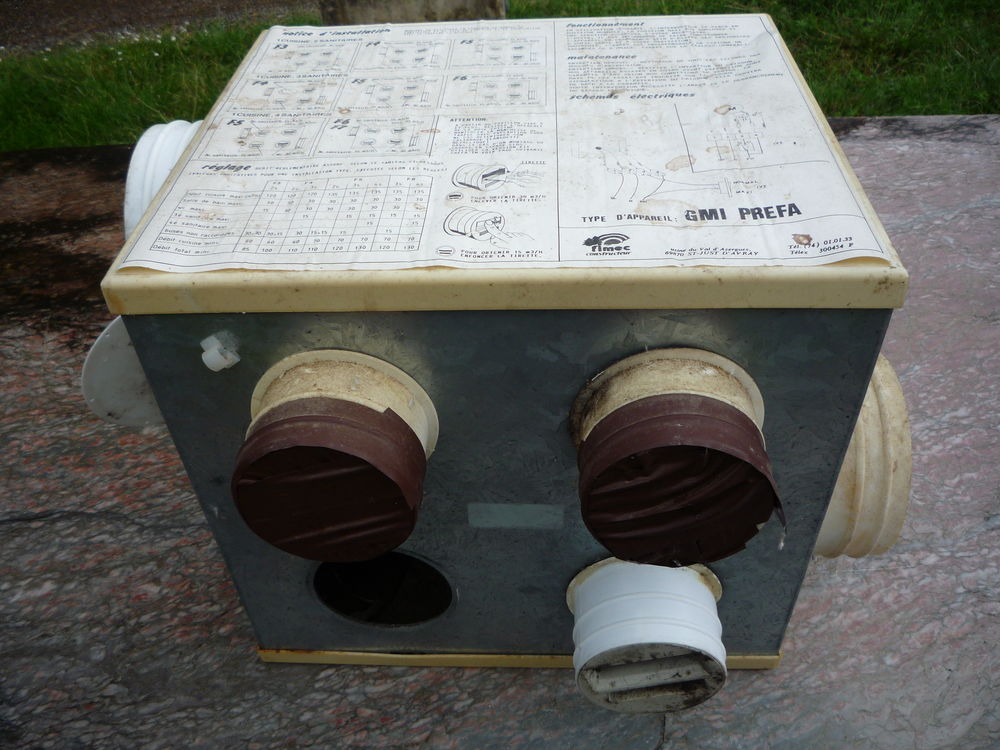 VMC / ventilation m&eacute;canique contr&ocirc;l&eacute;e 
Bricolage