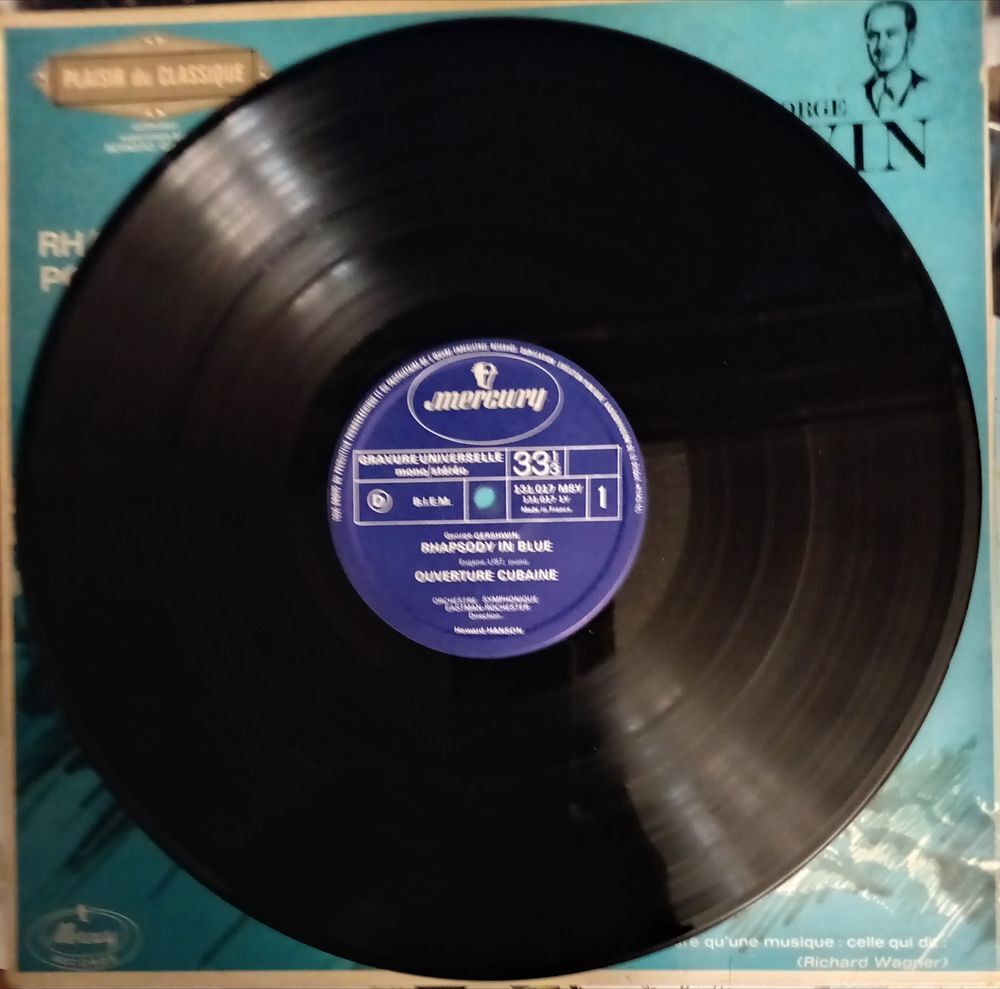 GEORGE GERSHWIN / RHAPSODY / ANTAM DORATI / CD et vinyles