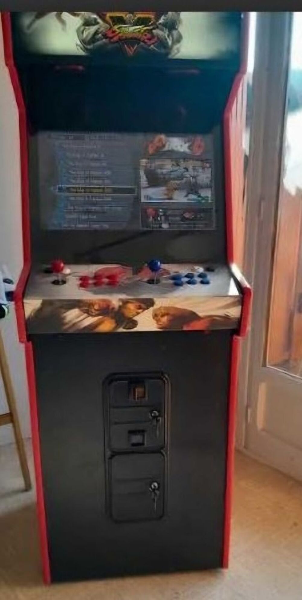 Borne Arcade avec 1400 Jeux €" Monnayeur 1€ &amp; 2€ Consoles et jeux vidéos