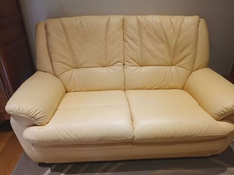 Canap cuir vachette achet chez 250 Corps-Nuds (35)