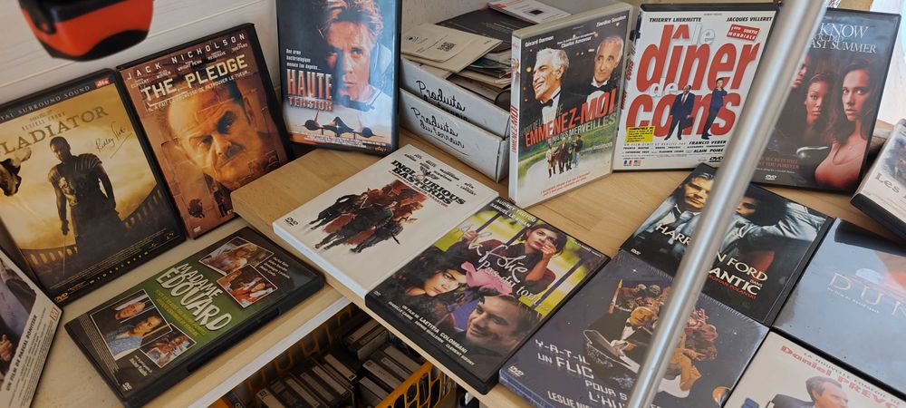 Grand lot de Film ,avec pochette original DVD et blu-ray