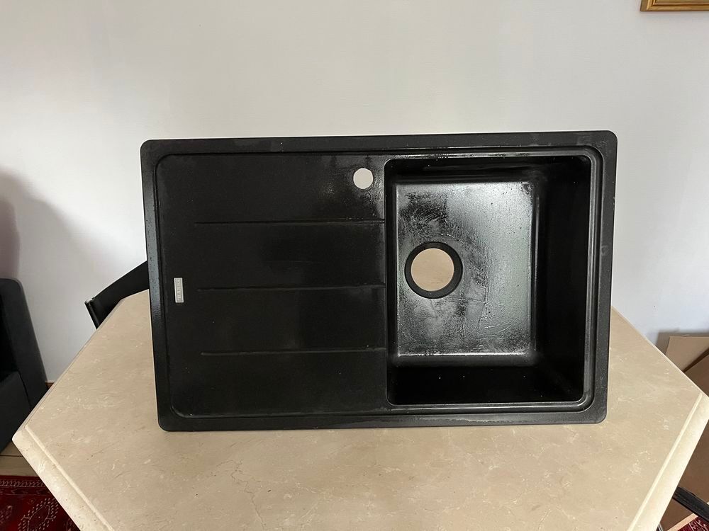 Evier Franke noir 1 bac Cuisine