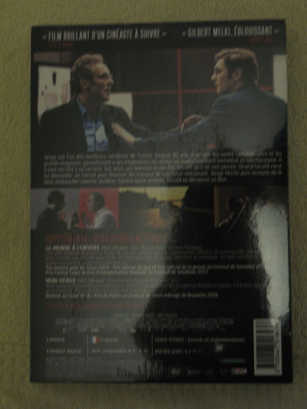 Vendeur DVD et blu-ray