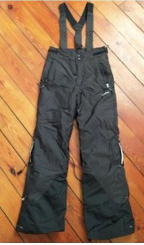 Pantalon de ski ? Wedze noir à bretelles  15 Levallois-Perret (92)