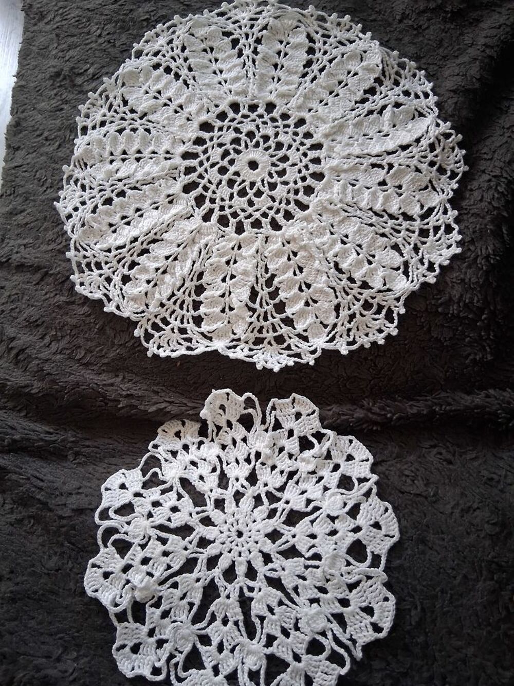 Jolis napperons Décoration