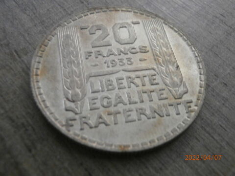 pices 20 francs argent turin 80 Arcachon (33)