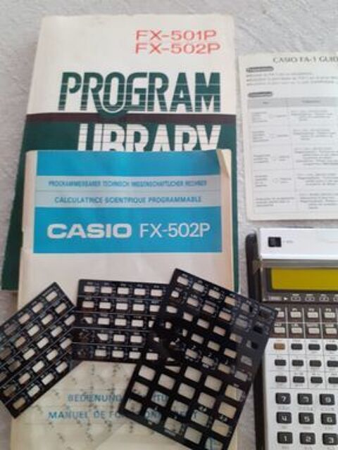 CASIO FX-502P 0 Clisson (44)