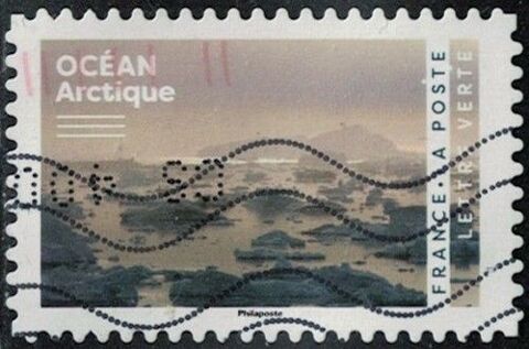 France 2025 Oblitéré Used Océans Océan Arctique haut du carn 0.4 Chesny (57)
