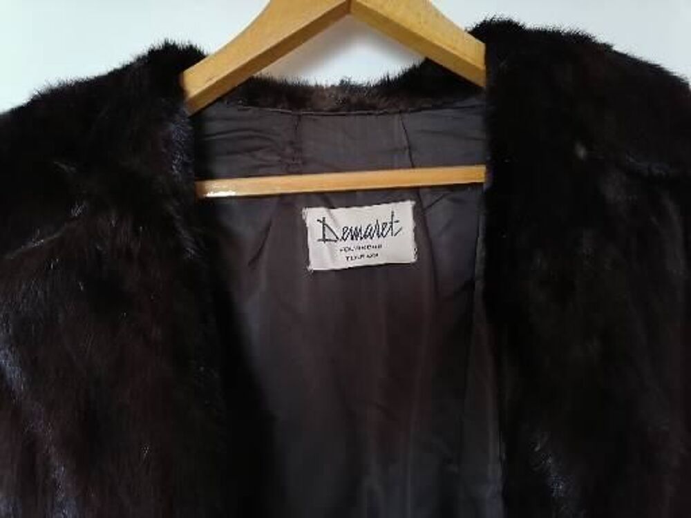 Long Manteau vison DEMARET Vêtements