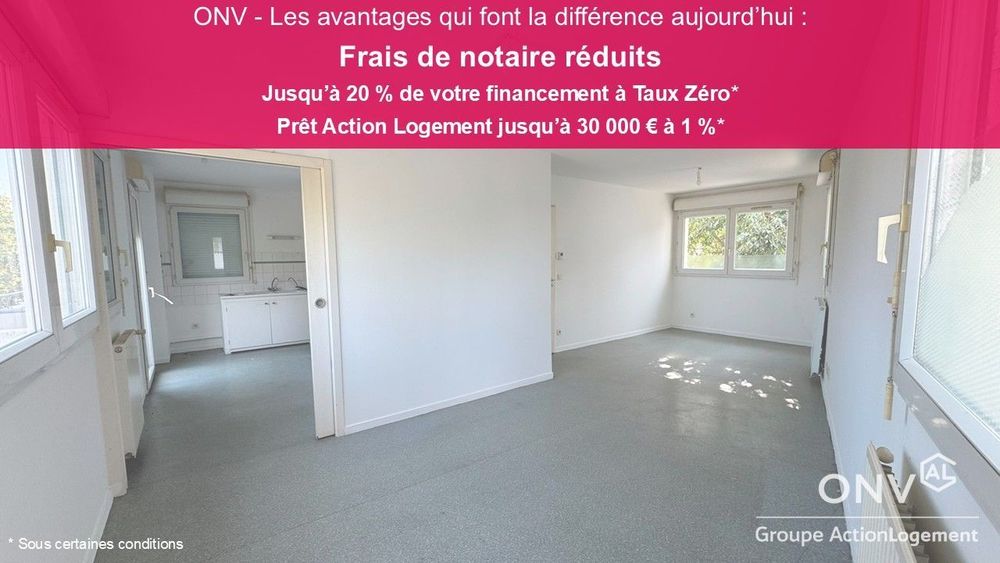 Vente Appartement T3 - 69.69m ² Begles