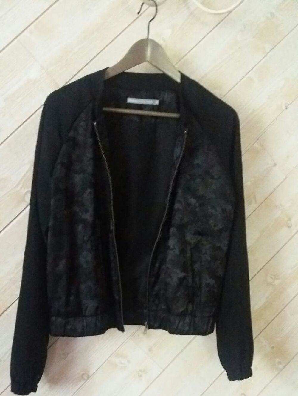  blouson femme bomber bombers noir Mode T 38 - 40 - ou 40 Vêtements