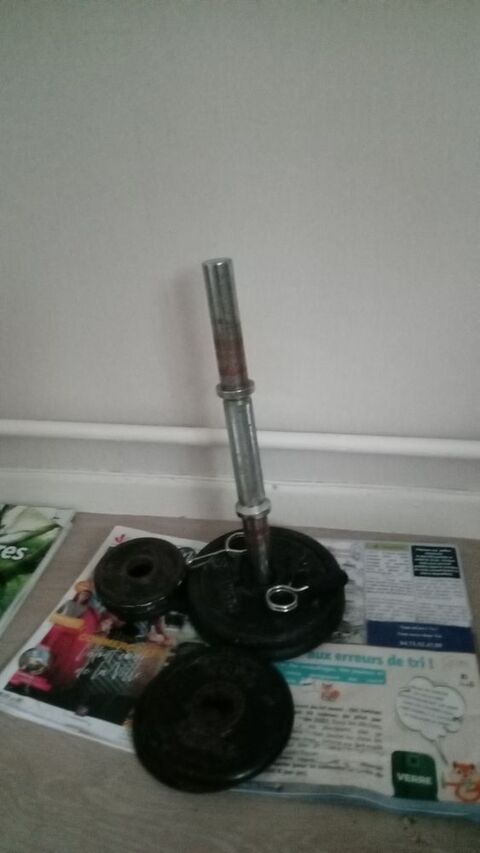 Kit Barre halter +poids pour Musculation 20 Commentry (03)