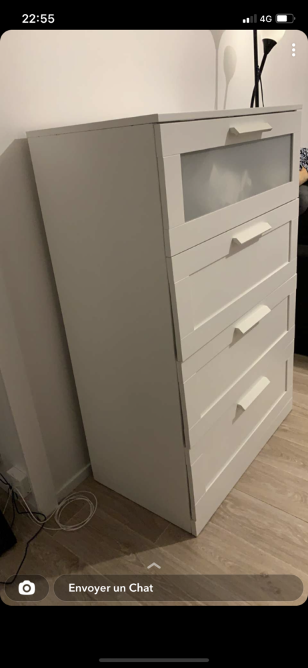 Commode ikea blanche 4 tiroirs Meubles