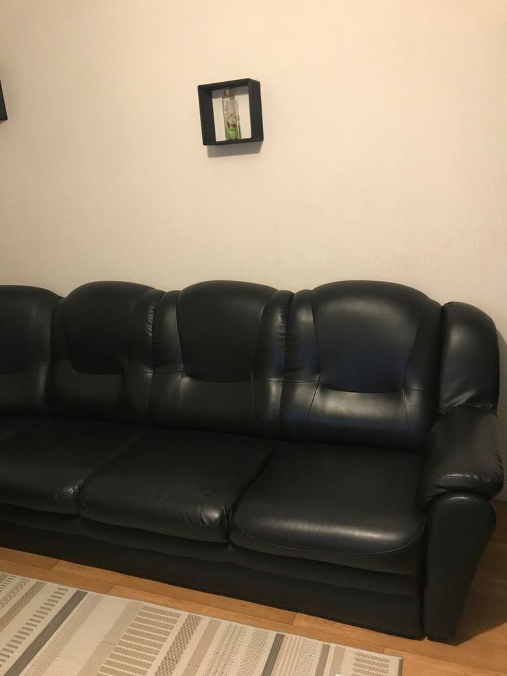 Canap&eacute; d'angle 5 places D�coration