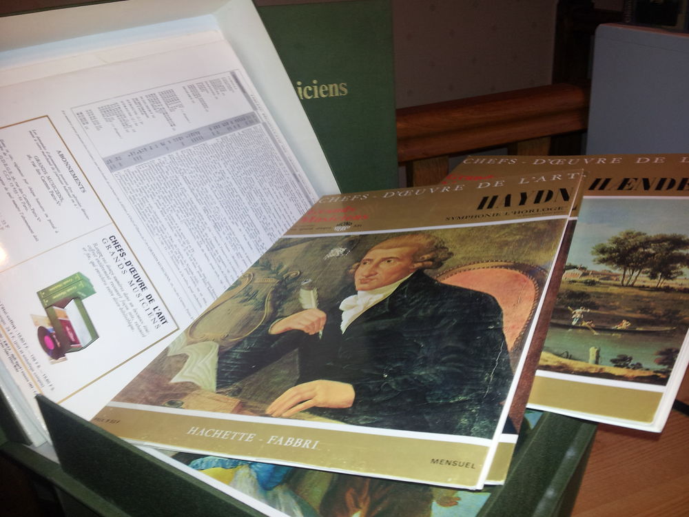 6 Coffrets des plus Grands Musiciens CD et vinyles