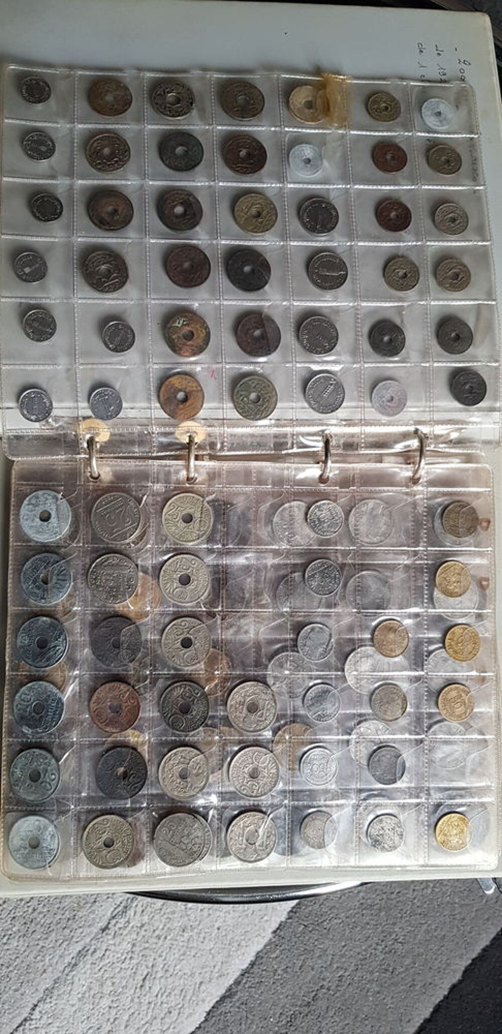 collection monnaies Fran&ccedil;aises de 1920 a2000 