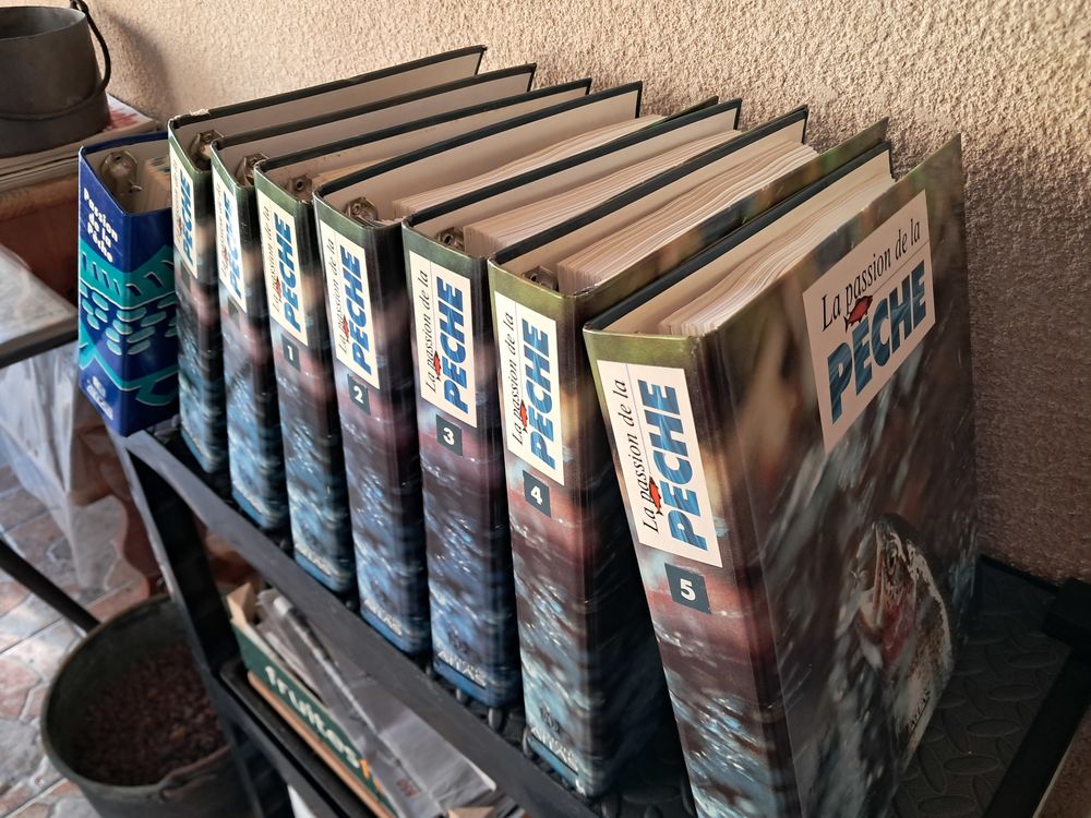 collection peche Livres et BD