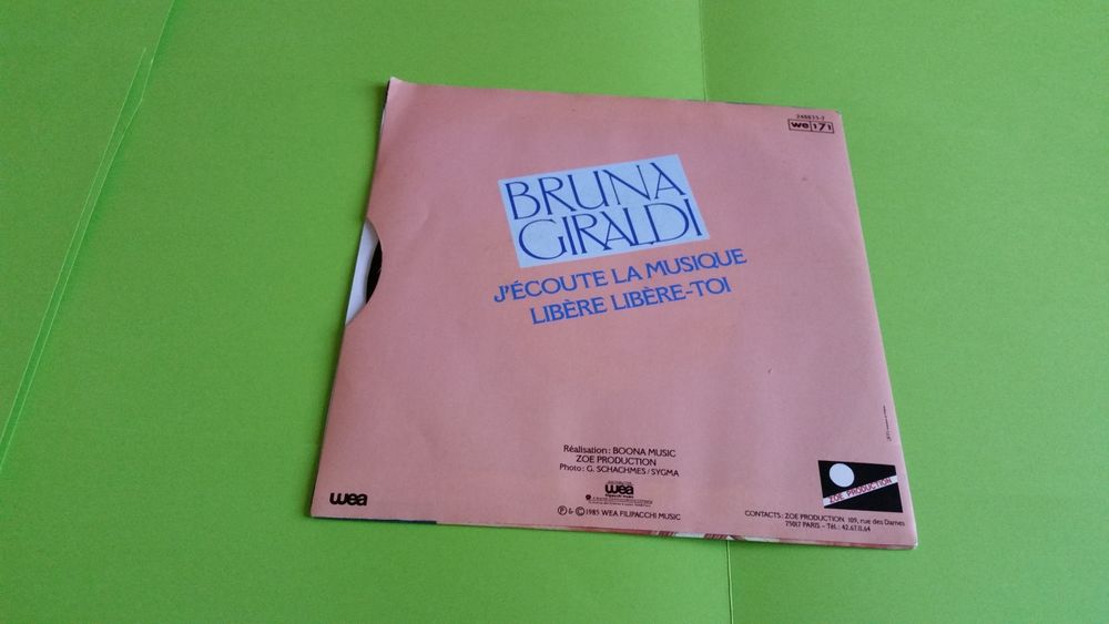 BRUNA GIRALDI CD et vinyles
