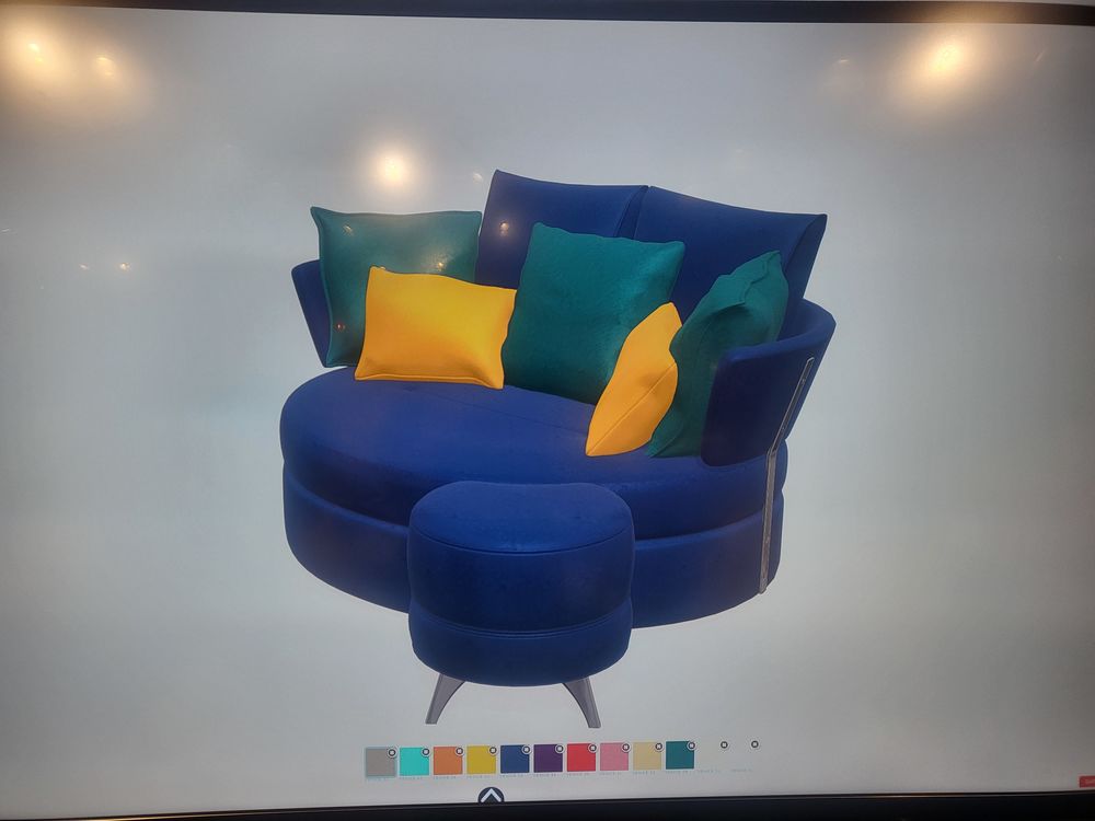Canap&eacute; Fama Myapple + pouf Mynest Meubles