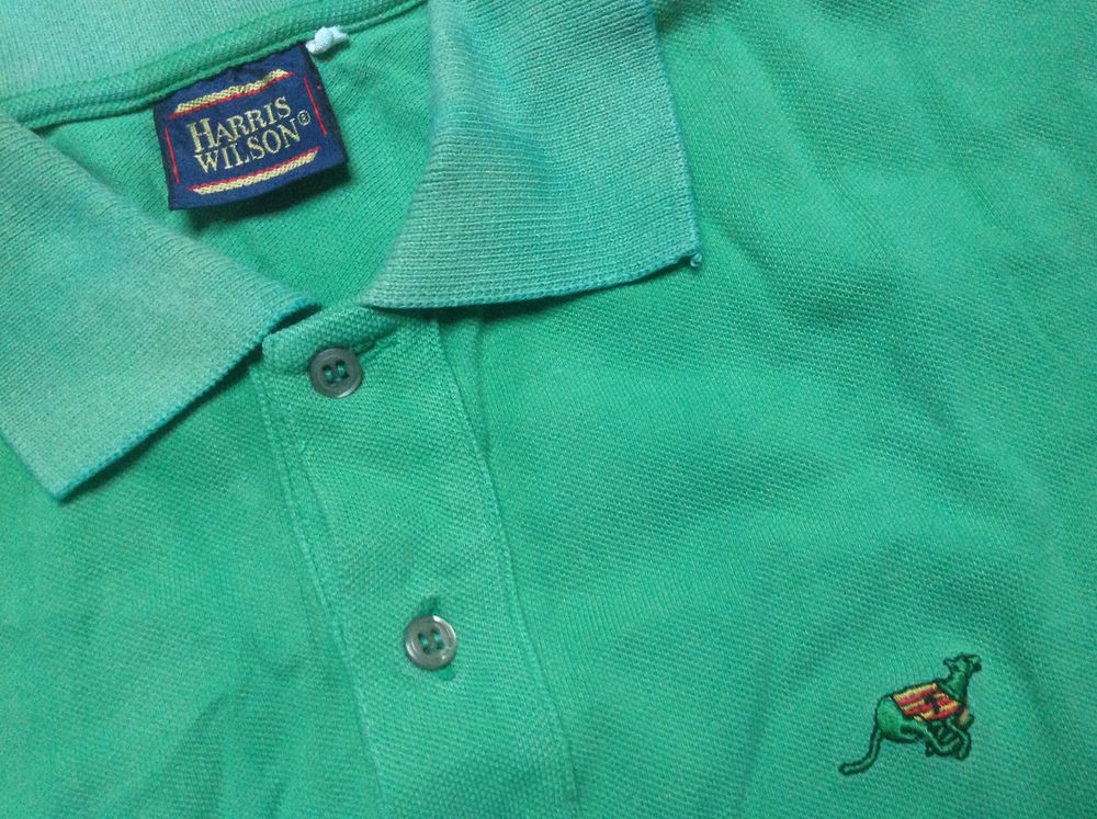 POLO HARRIS WILSON VERT TAILLE M Vêtements