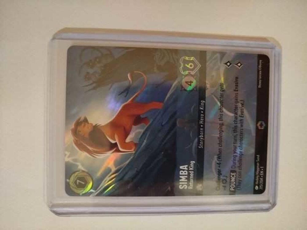 Lorcana Disney Simba Enchanted 