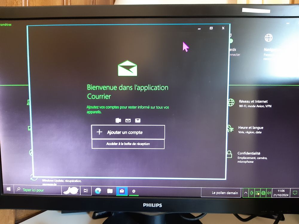 PC + Ecran +clavier + souris +connectique Matériel informatique