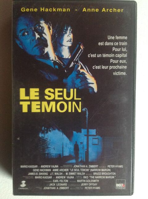 LE SEUL TÉMOIN FILM DE PETER HYAMS K7 VIDÉO Envoi Possible
2 Trégunc (29)