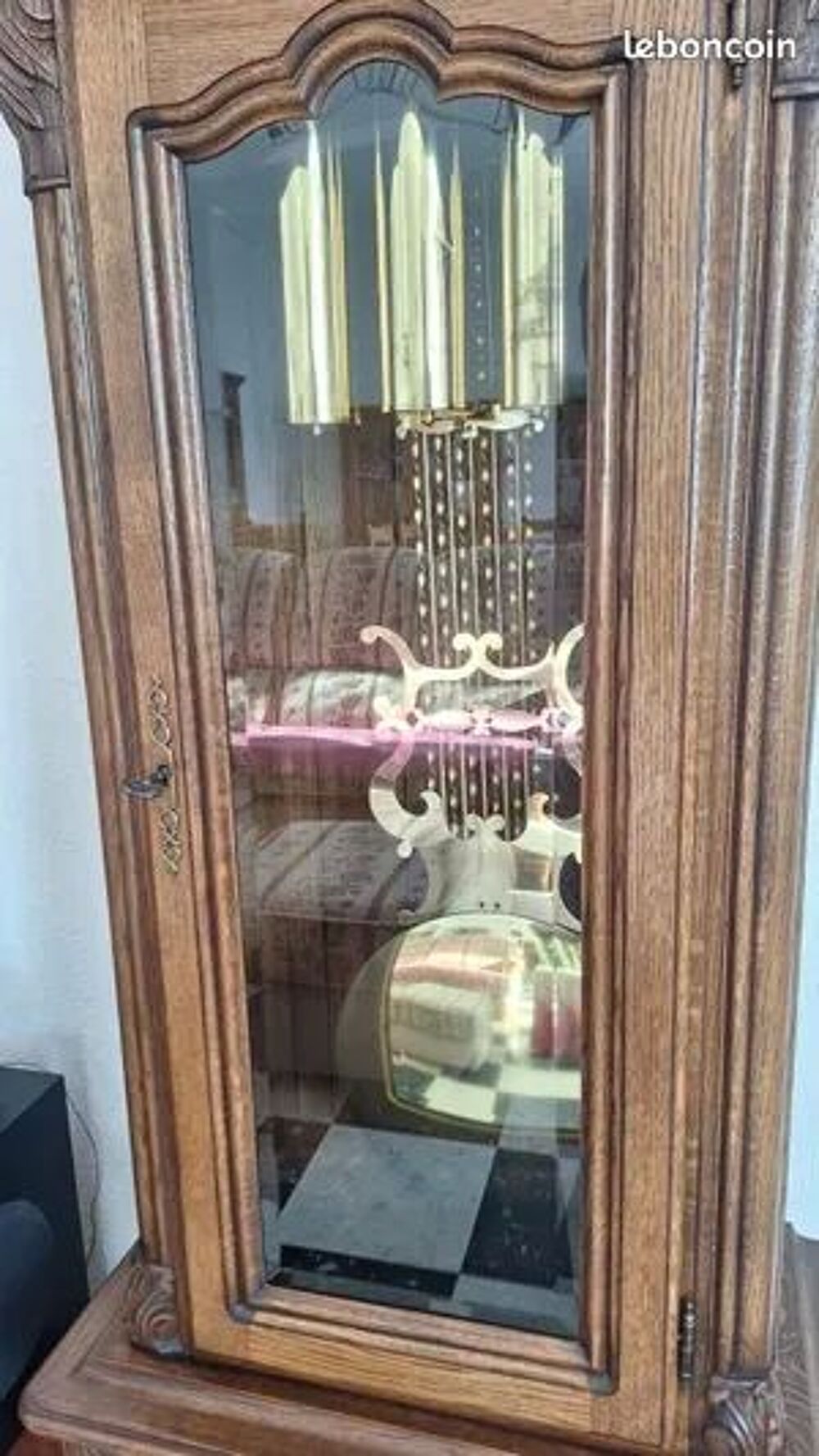 Horloge comtoise ch&ecirc;ne &Eacute;TAT NEUF Meubles